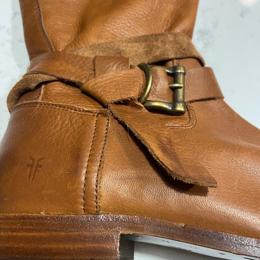 Frye Leather Riding Boots - Picture 2 of 7